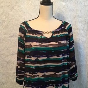 ❤️🧡 Long Sleeve Multi Color Top